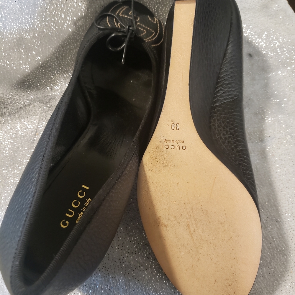 Womens Gucci black wedge - Picture 5 of 5